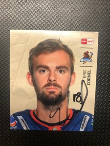 DEL 21/2 Eric Cornel #155 Sticker Iserlohn *Signed*