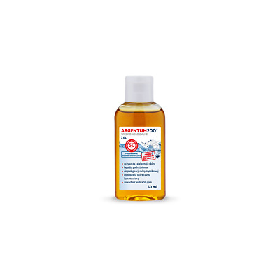 Non-ionic Colloidal Silver 50ppm Gel For Hand Body (50ml) Aura Herbals • 8.15€