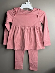 Nuevo sin etiquetas Conjunto Camisa y Pantalón Rosa The Children’s Place Niñas Talla 5T - Imagen 1 de 5