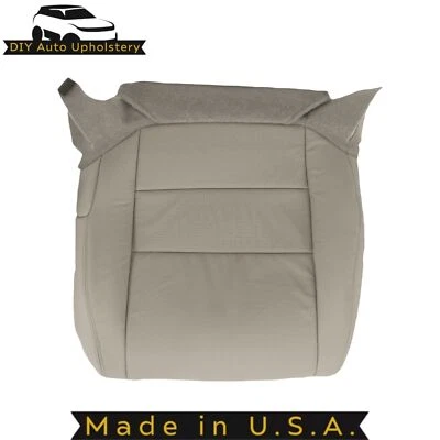 2007 2008 Fits Acura TL Passenger Bottom Leather Replacement Seat Cover  Taupe - Image 1 of 4