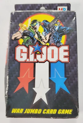 USED 2002 GI Joe War Jumbo Card Game MB & Hasbro COMPLETE - Image 1 of 4