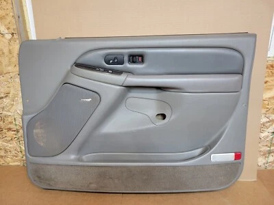 GMC Yukon Denali 2003-2006 pasajero panel de puerta delantera derecha OEM - peltre/gris Foto 1 de 4