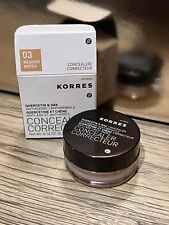 KORRES Quercetin & Oak Concealer Correcteur  - # 03 MEDIUM - 0.16 oz New In Box