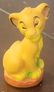Vintage Disney's Der König der Löwen Simba Jungtier Gummi Badespielzeug TOP ZUSTAND - Bild 1 von 7
