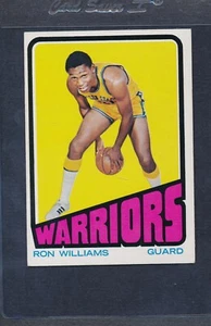 1972/73 Topps #123 Ron Williams Warriors EX/MT *2657 - Imagen 1 de 1