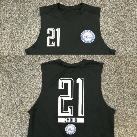 Joel Embiid Jersey Philadelphia 76ers Sixers UNK Mens Small Cover
