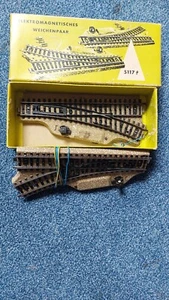 Märklin H0 elektromagnetisches Weichenpaar 5117 - Bild 1 von 1