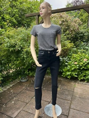 rag & bone Jeans schwarz, W28, Top - Bild 1 von 4