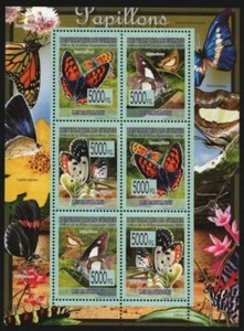 Guinea 2008 - Mi-Nr. 5469-5474 ** - MNH - Schmetterlinge / Butterflies - Bild 1 von 1