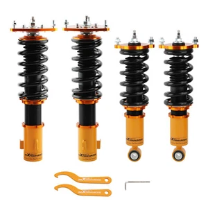 Adjust Damper Coilover For Subaru Liberty Legacy BE Sedan 2000-04 Shock Absorber - Picture 1 of 12