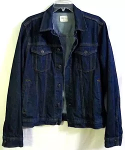 Gap 1969 Icon Dark Rinse Blue Denim Jacket size Medium - Picture 1 of 11