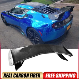 For Lotus Evora S 400 410 GT430 Coupe 10-16 Real Carbon Rear Trunk Spoiler Wing - Bild 1 von 15