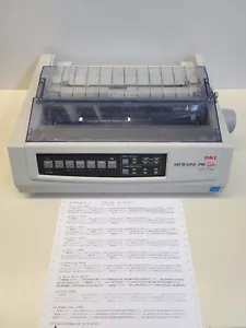 Okidata Microline 390 Turbo 24-Pin printer USB/Parallel D22820A TESTED - Picture 1 of 15