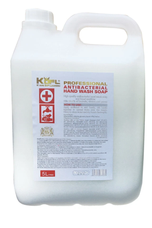 KOFL antibakterielle Seife professionelle Handseife Flüssigseife Honig Milch 5 L - Bild 1 von 2