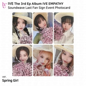 IVE The 3rd EP Album IVE EMPATHY Soundwave Last Fan Sign Event Photocard KPOP - Picture 1 of 20
