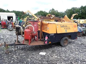 2013 Sullivan P185 185 CFM Air Compressor SANDBLASTER! LOW HOURS! VIDEO! - Picture 1 of 14