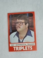 1980 TCMA Minor League Evansville Triplets #13 Go Giannotta M2