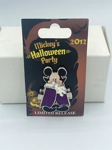 DISNEYLAND 2012 MICKEY'S HALLOWEEN PARTY LE AUFKLAPPBARE ANSTECKNADEL DISNEY DRACULA ERÖFFNUNG - Bild 1 von 2