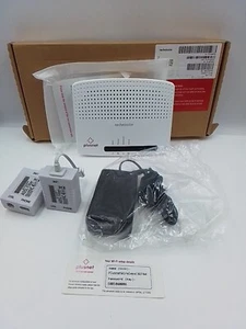 Plusnet router TG582n Technicolor With 2x ADSL FILTER AND MAIN PLUG NEW - Afbeelding 1 van 15