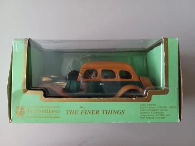 Rolls-Royce Silver Ghost 1926 coche de madera de 12" en caja original The Finer Things Foto 1 de 4