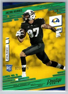 2021 Prestige Jacob Harris Rookie Xtra Points Green /199 #283 Los Angeles Rams - Bild 1 von 2