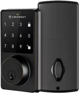 Teclado digital Amcrest Smart Lock ADL220-B cerrojo bloqueo motorizado automático - Imagen 1 de 6