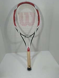 Wilson K Factor K (Bold) L4 4-1/2" Grip 53-63 Lb 2003-11 9.8 Oz Tennis Racquet  - Picture 1 of 10