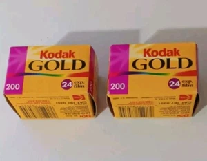 2 - Kodak Royal Gold 200 Speed 24 Exposure Film (Exp. 2000) 35mm SEALED BOXES - Picture 1 of 7