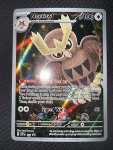 Pokemon TCG Noctowl 141 Full Art Stellar Crown Black Star Promo NM/M - Picture 1 of 10