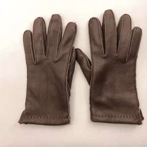 Fleece Lined Winter Dress Gloves Edge Stitched - Picture 1 of 4