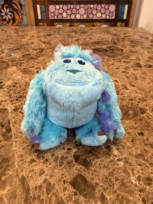 Disney Pixar Monsters Inc. SULLEY Plush 12" Just Play Blue Purple Spots - Image 1 of 4