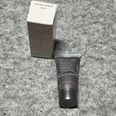 Mary Kay Signature Eyesicles Waterproof Eye Color Silver Shiver 2658 Italy NIB - Image 1 of 4