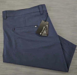 NWT Travis Mathew Men's Navy Blue 9.5" Starnes Stretch Golf Shorts Size 42 - Picture 1 of 4