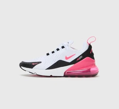 Nike Air Max 270 White Black Hyper Pink Sneaker Schuhe AH6789-127