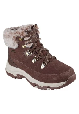 Skechers Damen Trego Snow Worries 167882 CHOC Stiefel Waterproof - Bild 1 von 4