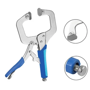 HEAVY DUTY 11" C CLAMP Adjustable Jaw Wood Woodwork Weld Holder Vice Grip Pliers - Picture 1 of 4