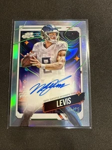 2024 Topps Cosmic Chrome Will Levis Refractor Auto /75 Tennessee Titans - Picture 1 of 2