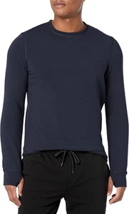 Jockey Men's Cozy Fleece Active Pullover Sweatshirt, Navy, Medium - Picture 1 of 2