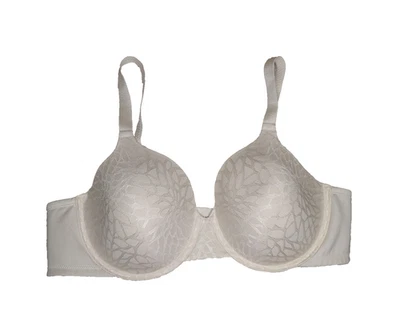 Sujetador Vanity Fair 40C blanco roto ligeramente acolchado con aros RN 16345 NUEVO SIN ETIQUETAS Foto 1 de 4