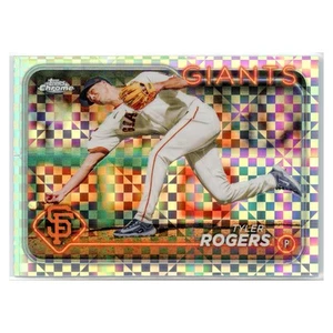 2024 Topps Chrome Update Series Tyler Rodgers X-Fractor #USC112 Near Mint - Bild 1 von 3