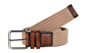 Dockers Men's 1.37 in (35MM) Wide Stretch Fabric Braided Belt - Picture 1 of 15