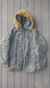 N-3B Alpha Industries Army Military Cold Weather Parka OD Green, XL - Picture 1 of 9