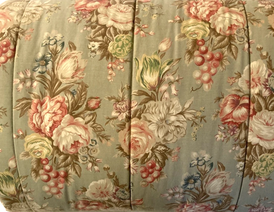 【海外購入】RALPH LAURENカーテン 1SET CHARLOTTE柄 Ralph Lauren Charlotte Pair of Lined Drapes Curtains-2 Pairs