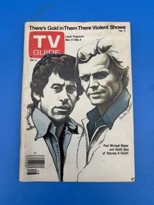TV Guide Paul Michael Glaser November 27, 1976 Starsky & Hutch - Imagen 1 de 11