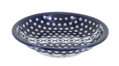 BLUE ROSE POTTERY Blue Rose Polish Pottery Xena Soup Plate