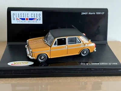 RARE 1:43 Vitesse 29401 Morris 1300 GT 1:43  orange/ black roof. RHD.  Superb! - Image 1 of 4