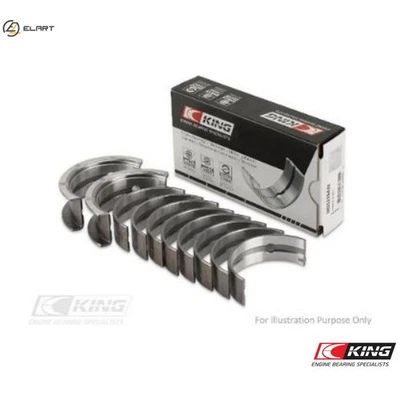 CRANKSHAFT BEARING SET MB5234AM0.5 +0.5mm FOR EMPIEJ22EJ22EMPI 2.2L/EEJ18 1.8L - Image 1 of 4