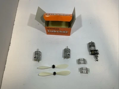 Lot of 3 New & Used Multiplex Permax & Promax 400 R/C Airplane Engines - Image 1 of 4