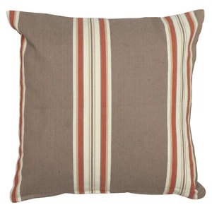 16" A5 Stripe Cushion Cover | 100% Cotton Woven 40x40cm - Picture 1 of 3