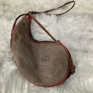 Bota Bag Flask Water Wine Bottle Canteen 1 Liter Sueded Leather Made In Spain! - Picture 1 of 5